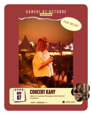 Concert énergique avec KAMY MUSIC