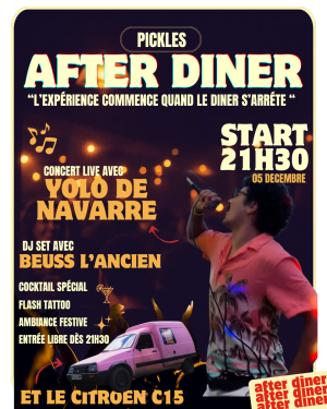 concert YOLO DE NAVARRE et DJ SET