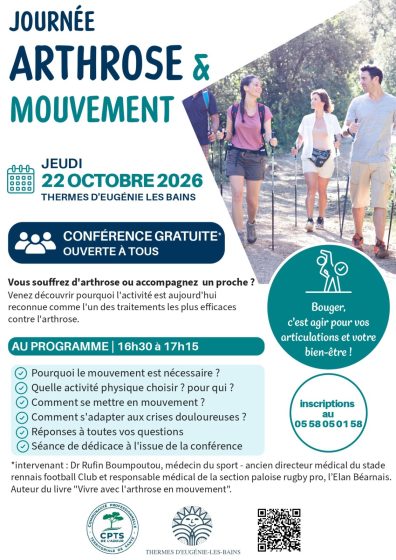 Journée arthrose et mouvement