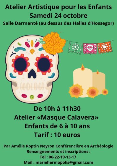 Ateliers créatifs  « Masque Calavara »