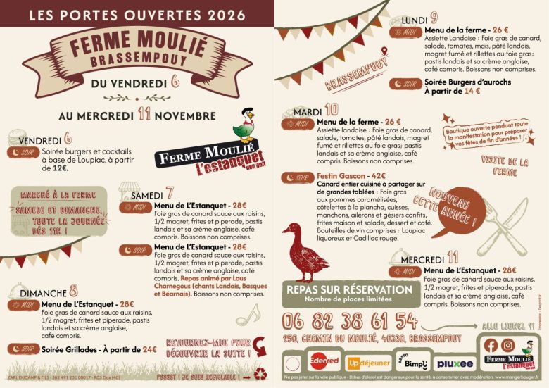 Portes ouvertes de la Ferme Moulié !