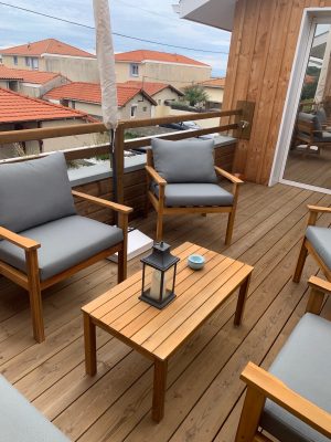 Maison de Plage de 80 m2 à 100 m de l’océan